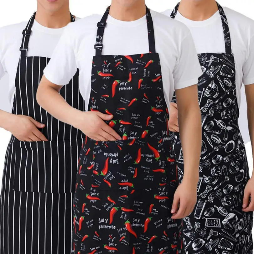 Camping Cooking Apron - Kitchen Cooking Apron Chef Halterneck Apron
