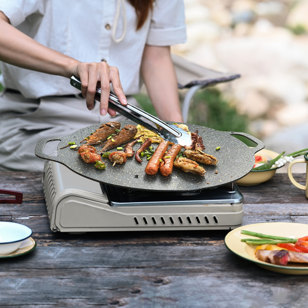 Camping Cooking Without Gas - Baking Dishes Pans Non-stick Cooking Pot