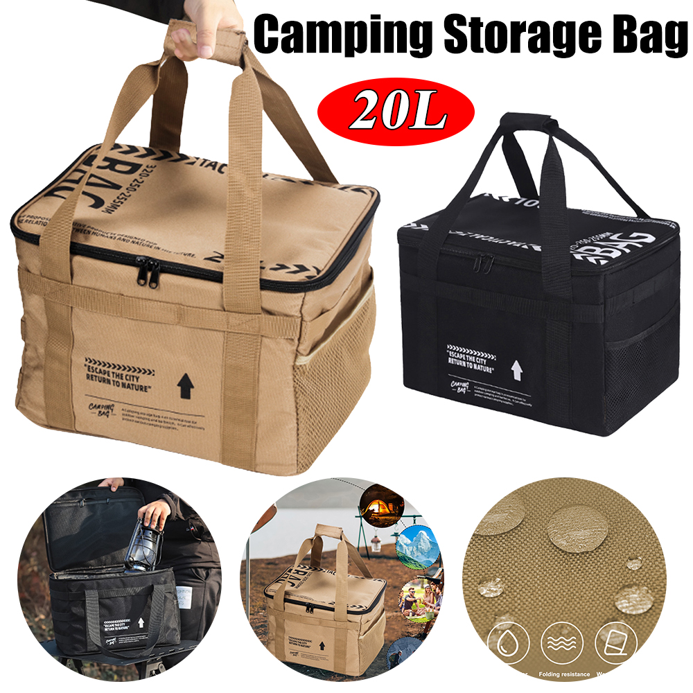 Camping Cooking Organizer - 20 L Outdoor Camping Storage Bag