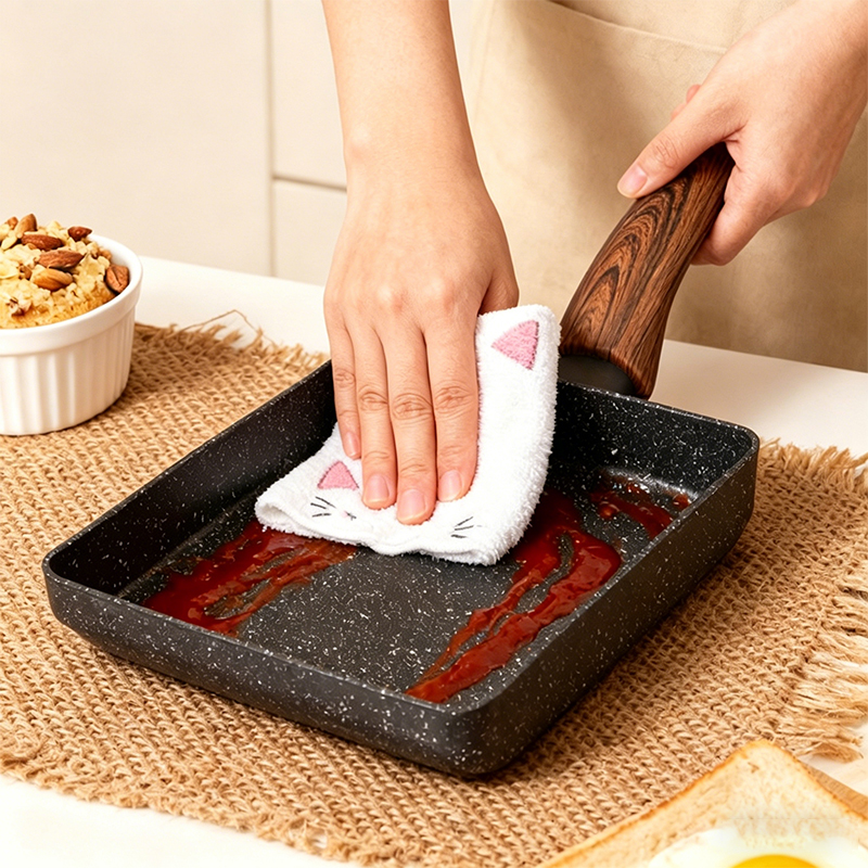 Camping Cooking Without Gas - Japanese Omelette Pan Egg Roll Pans