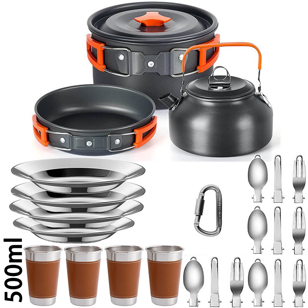 Camping Cooking Set Jetboil - Outdoor camping cooking set, non stick