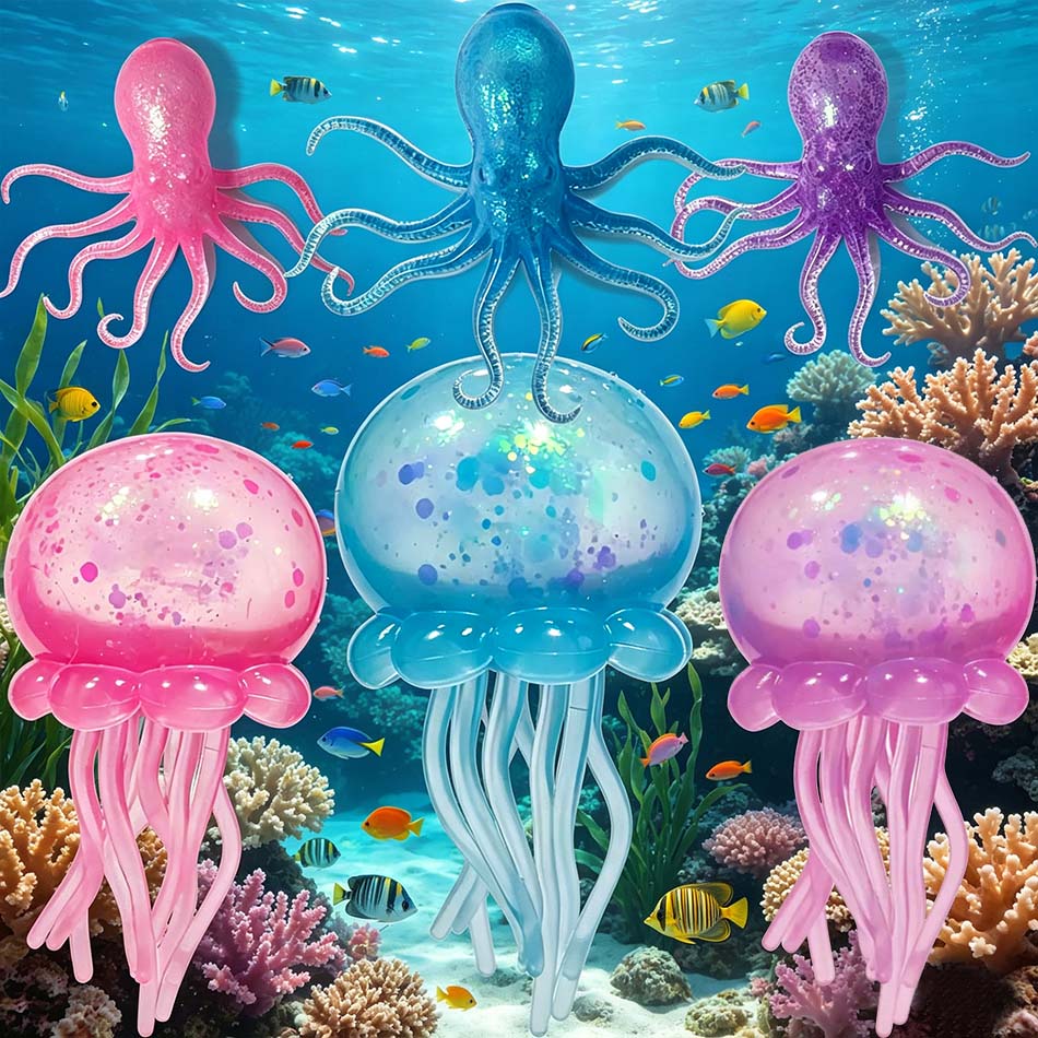 Fire Starter Cube - Trending Nee Doh Jellyfish & Cube