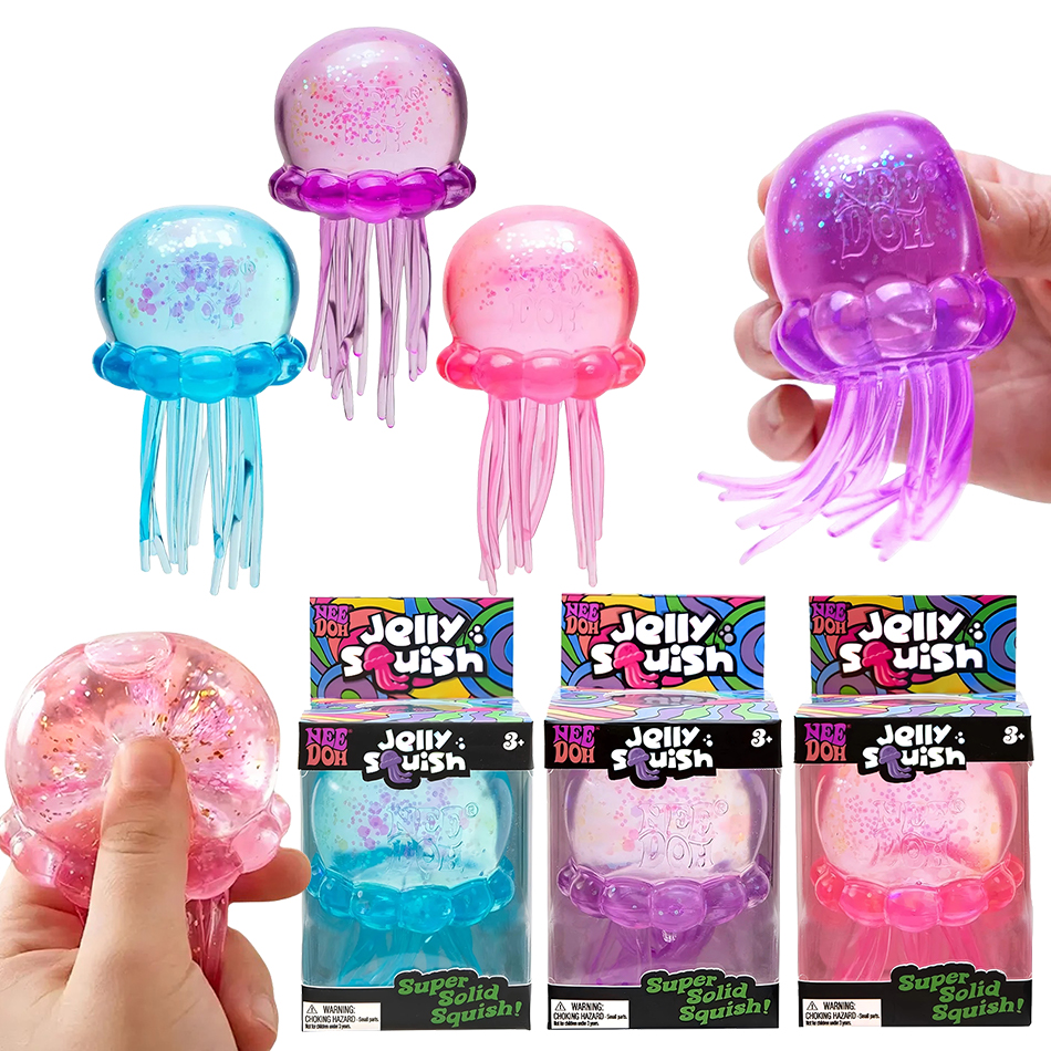 Fire Starter Cube - Trending Nee Doh Jellyfish & Cube
