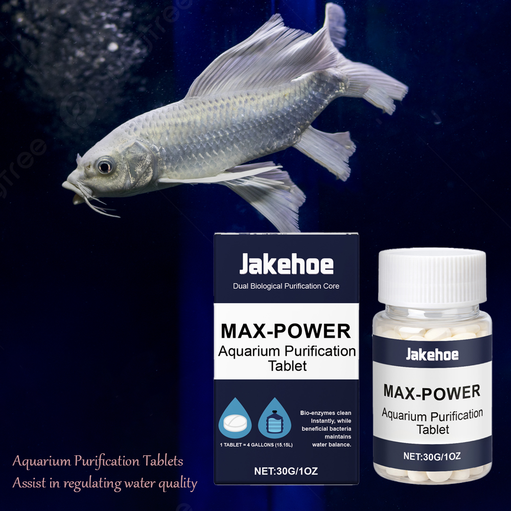 Water Purification Tablet - Aquarium Purification Tablets for Daily Cleaning,