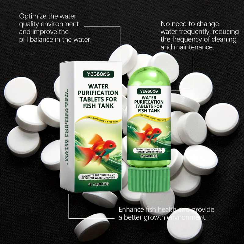 Water Purification Tablet - Aquatic water purification tablets - keep