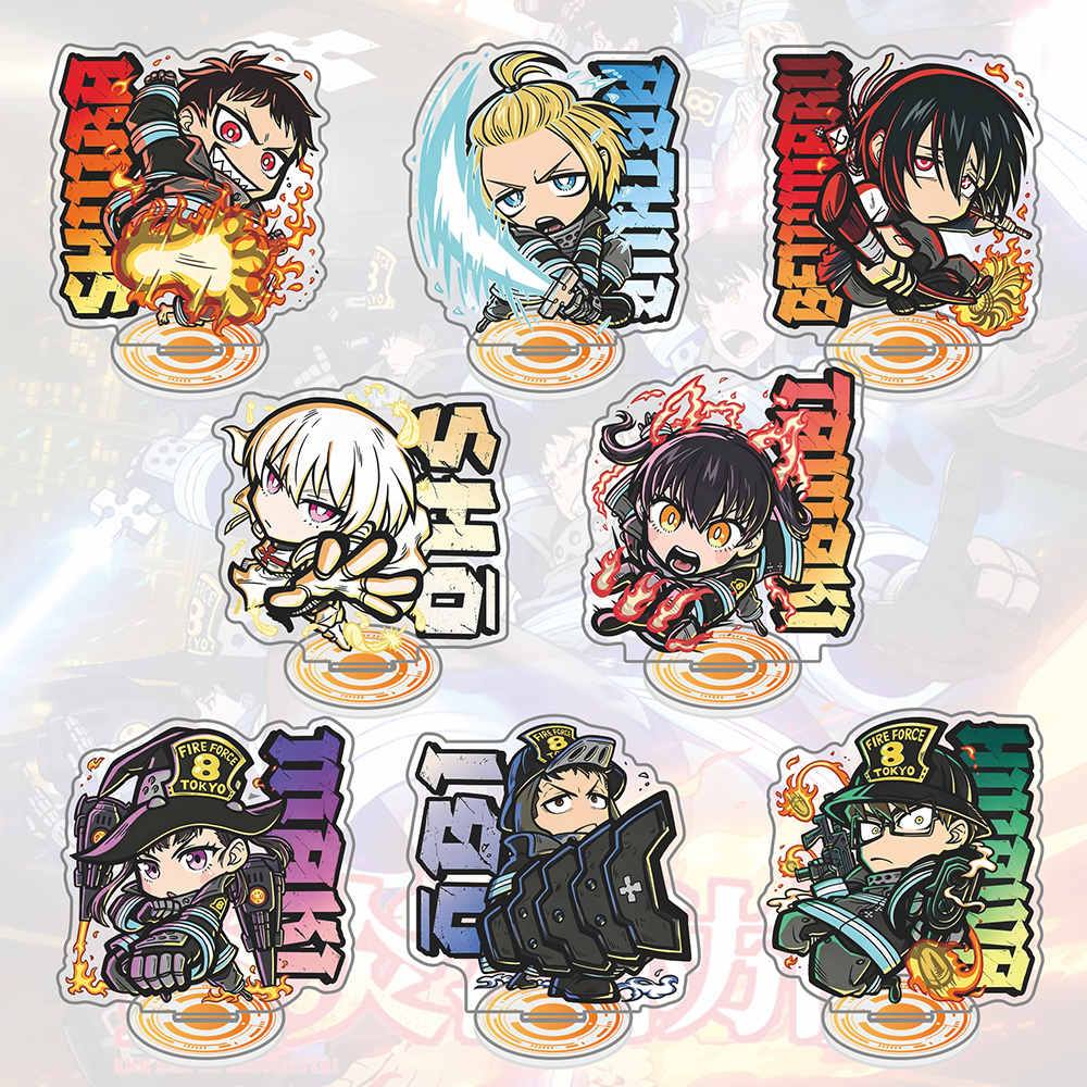 Campfire Cooking In Another World With My Absurd Skill Manga - Fire Force Anime Acrylic Stand -