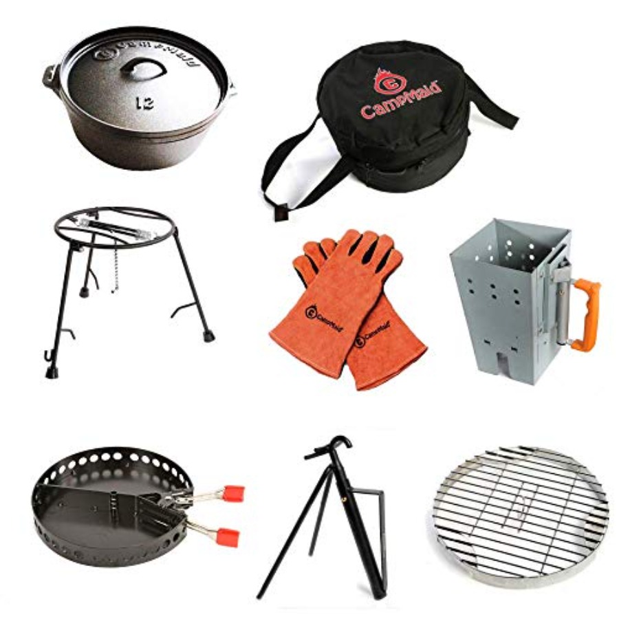 Camping Cooking Accessories Set - Outdoor Cooking Set - Dutch Oven