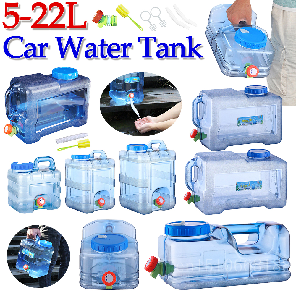 Camping Cooking And Drinking - 5-22L Drinking Water Bucket Driving Pure