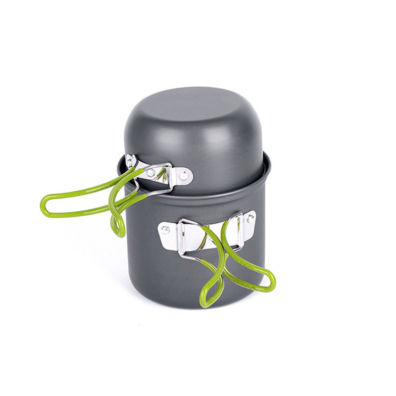 Ultralight Camping Pot Set: Ca - Camping Outdoor Cooking Table のレビューと価格
