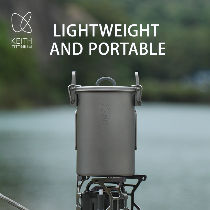 KEITH Pure Titanium Rice Cooke - Camping Cooking Equipment のレビューと価格
