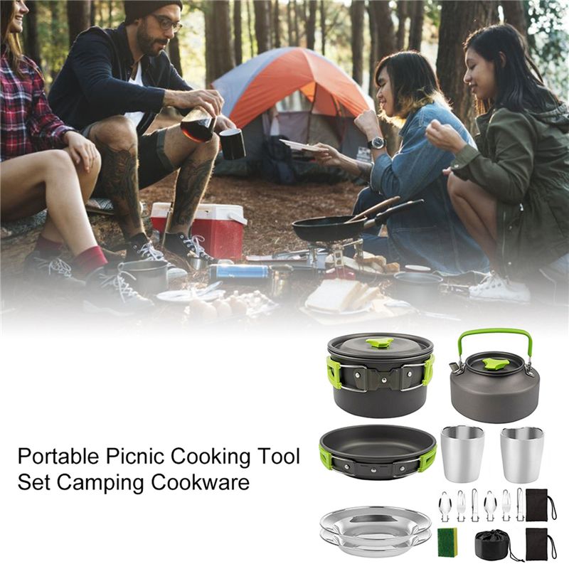 【BUYERS】Camping Cookware Porta - Camping Cooking Accessories Set のレビューと価格