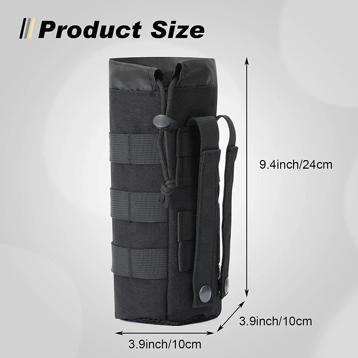 Tactical Molle Water Bottle Ba - Camping Cooking Bag のレビューと価格