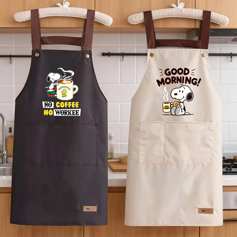 Snoopys Cooking Apron Men Wome - Camping Cooking Apron のレビューと価格