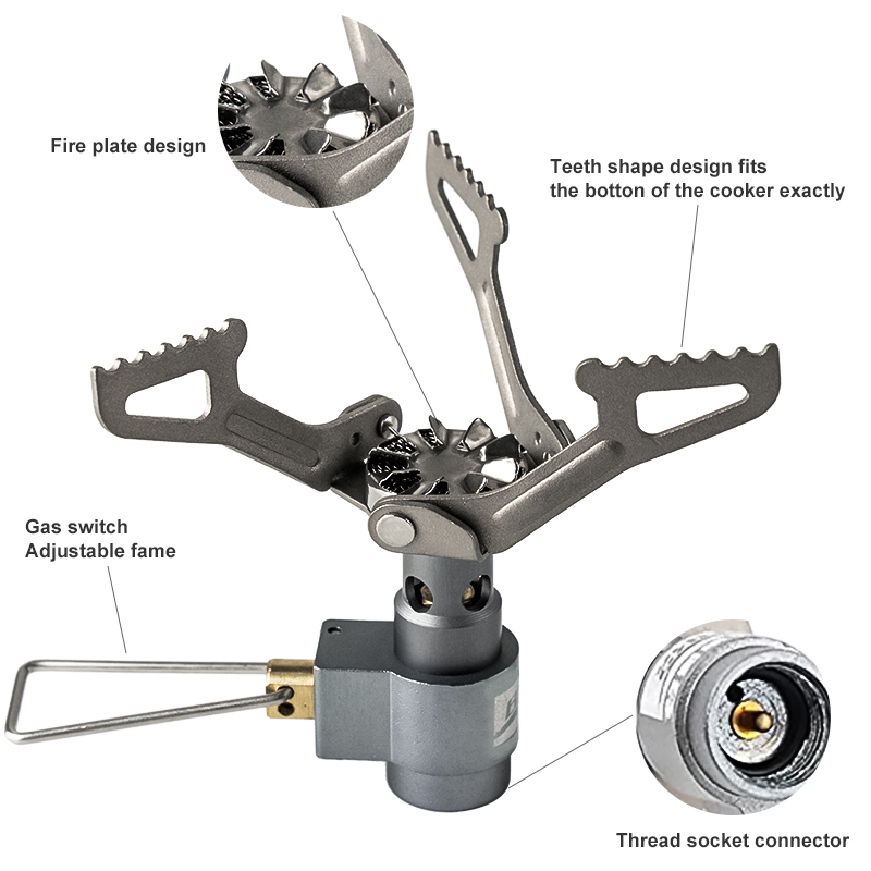 BRS Outdoor Gas Stove Mini Cam - Camping Cooking Gas Stove のレビューと価格