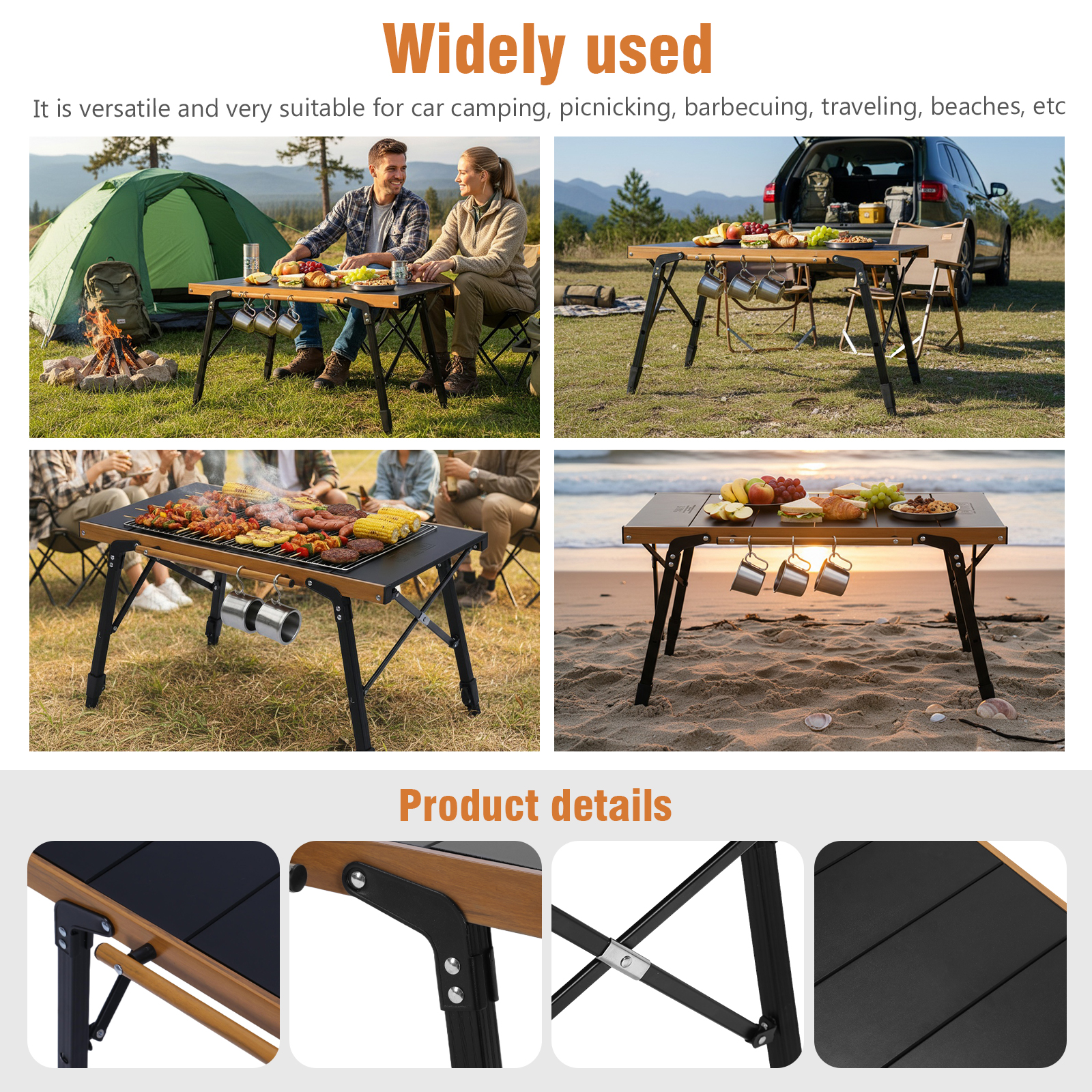 IGT Unit Combination Table wit - Camping Outdoor Cooking Table のレビューと価格