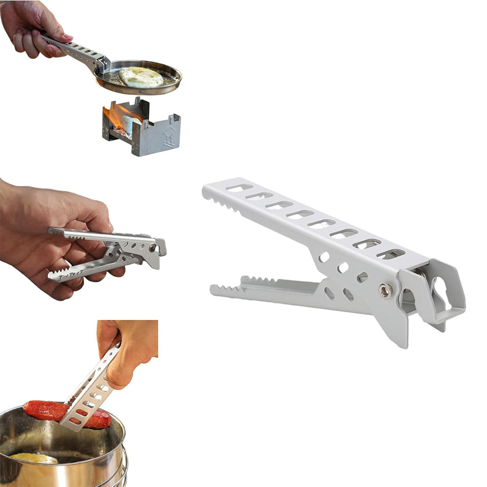 Outdoor Heat-resistant Pot Gri - Camping Cooking Accessories Set のレビューと価格