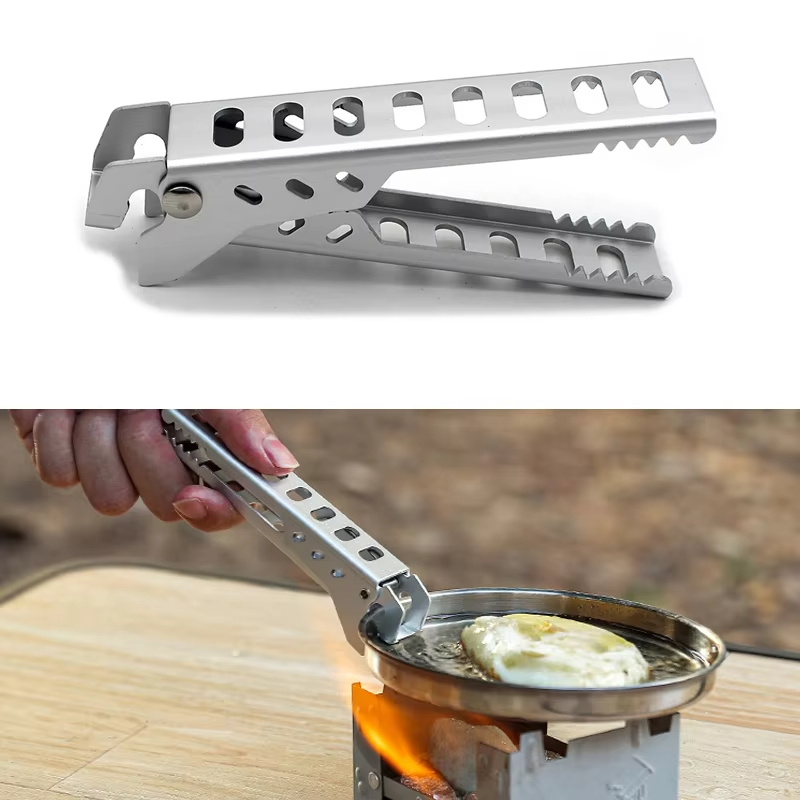 Outdoor Heat-resistant Pot Gri - Camping Cooking Accessories Set のレビューと価格