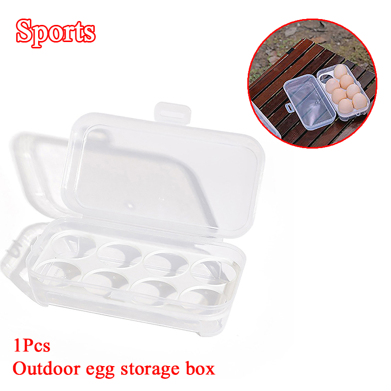 3/4/8 Grids Egg Holder Contain - Camping Cooking Organizer のレビューと価格