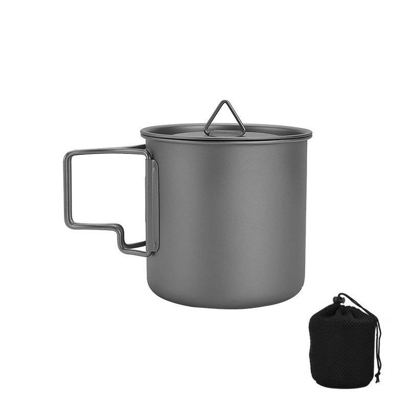 Titanium Camping Mug with Fold - Camping Cooking Basket のレビューと価格
