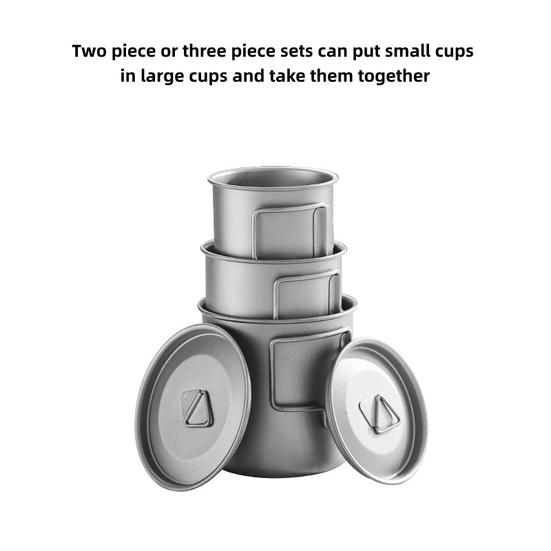 Titanium Camping Mug with Fold - Camping Cooking Basket のレビューと価格