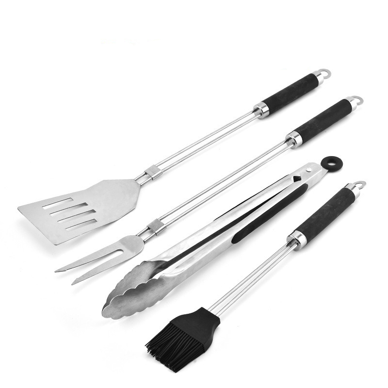 4pcs BBQ Tools Set Barbecue St - Camping Cooking Accessories Set のレビューと価格