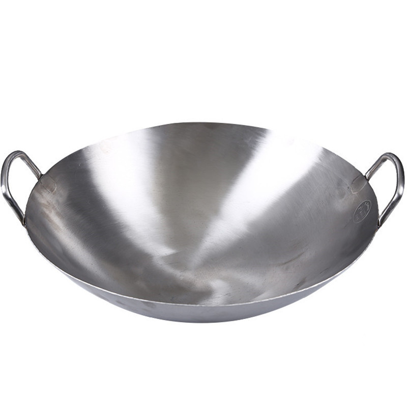304 stainless steel wok 50 60  - Camping Cooking Without Gas のレビューと価格