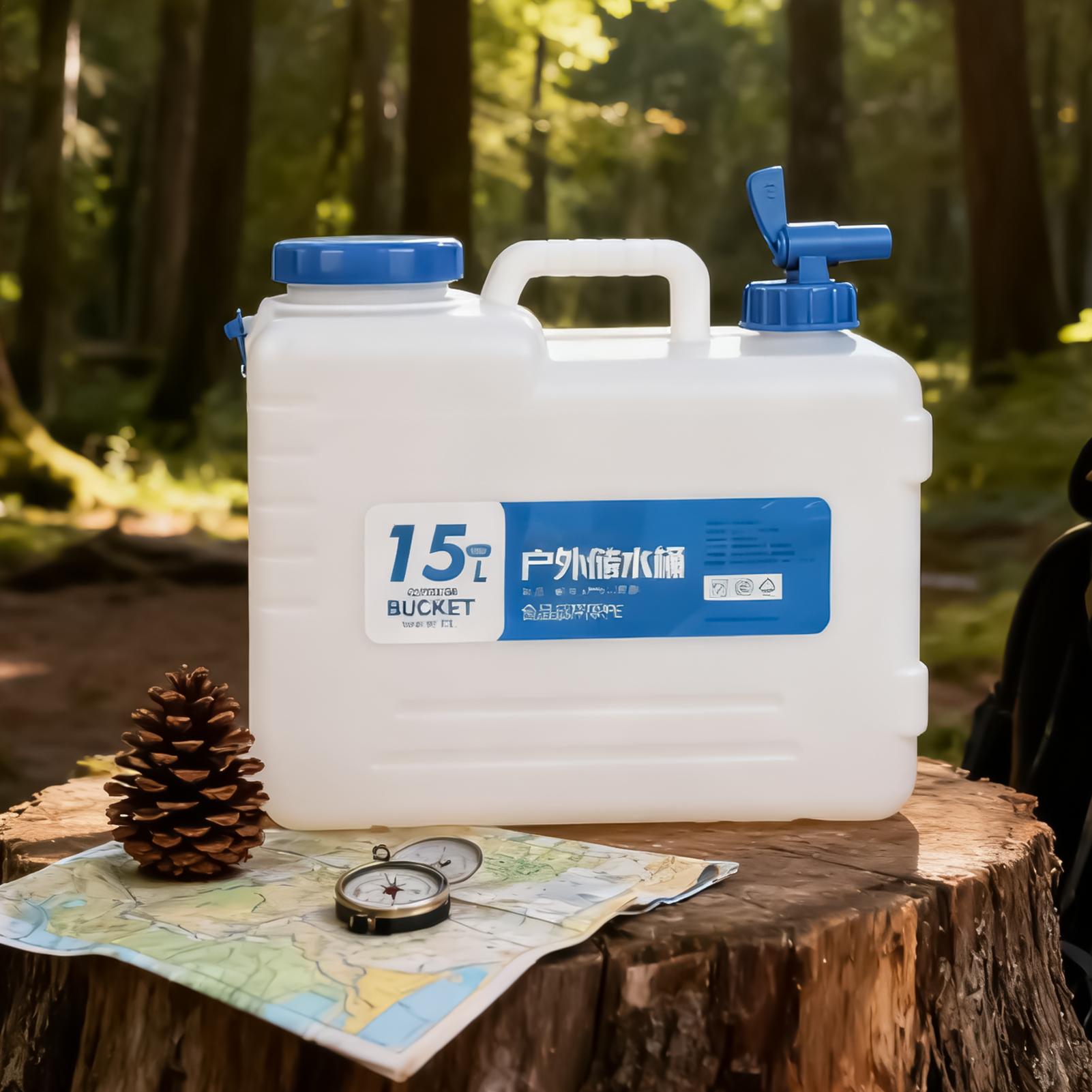 15L Drinking Water Bucket Stor - Camping Cooking And Drinking のレビューと価格