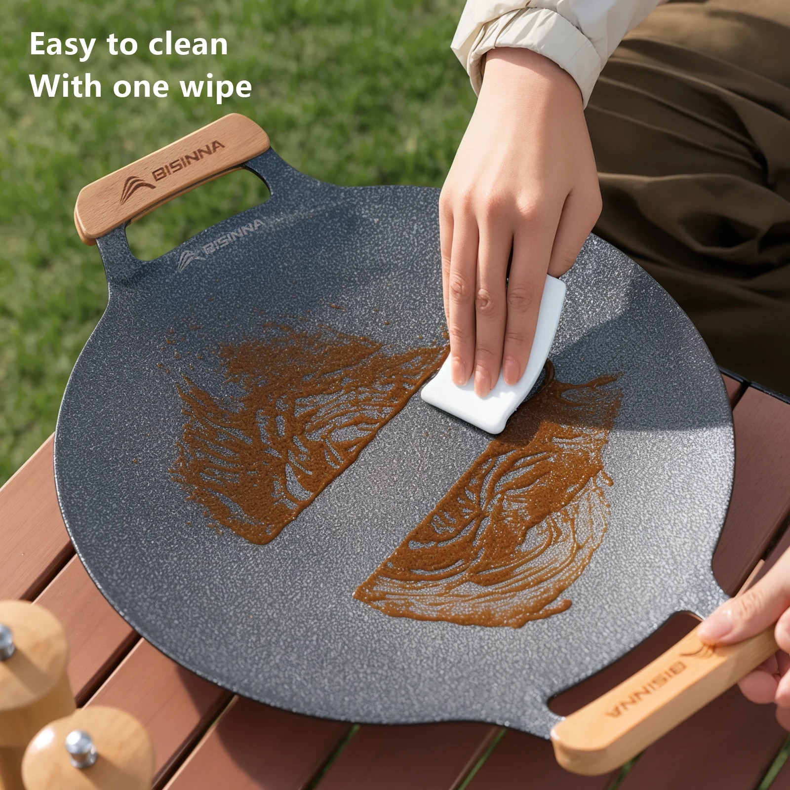 BISINNA 34CM Outdoor BBQ Grill - Camping Cooking Equipment のレビューと価格