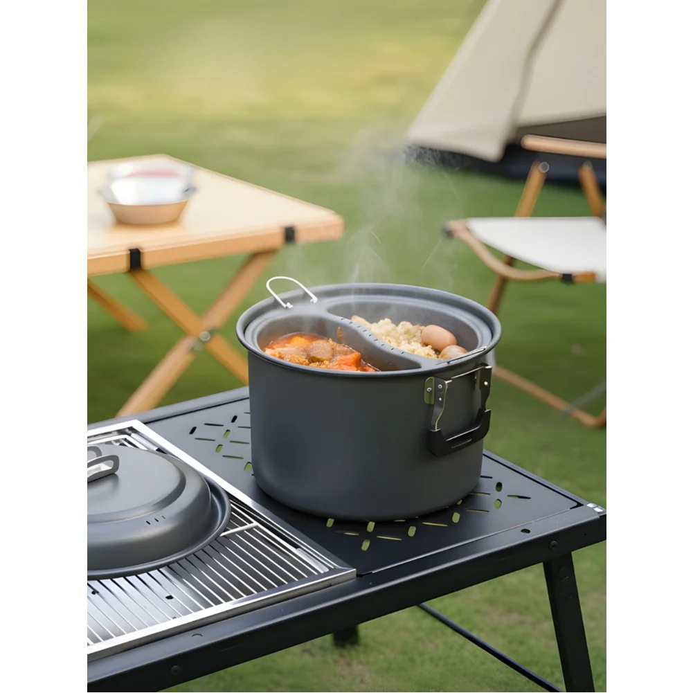 1 Set 6L Outdoor Dual-Purpose  - Camping Cooking Accessories Set のレビューと価格