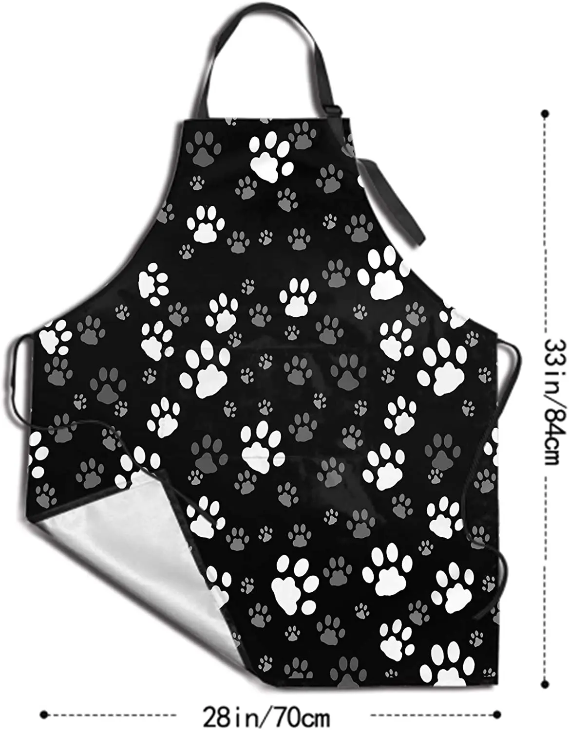 Funny Dog Paw Animal Apron wit - Camping Cooking Apron のレビューと価格
