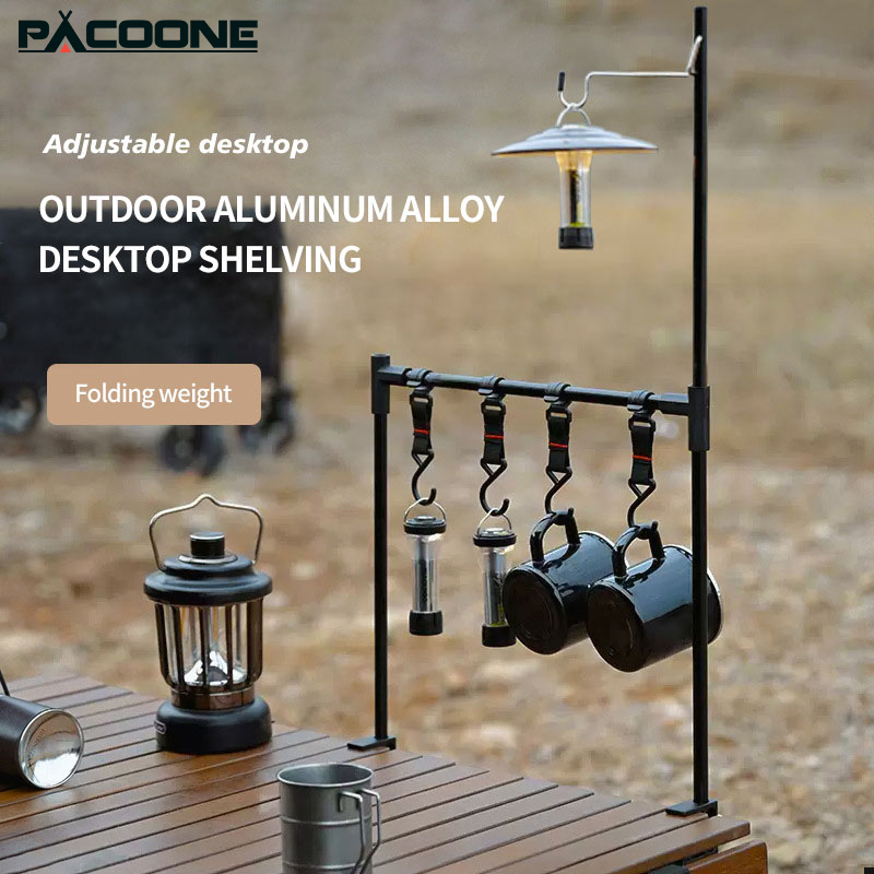 New Camping Shelf IGT Lantern  - Camping Outdoor Cooking Table のレビューと価格