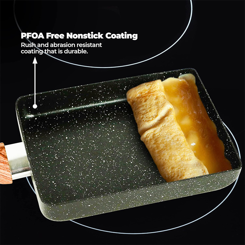 Japanese Omelette Pan Egg Roll - Camping Cooking Without Gas のレビューと価格