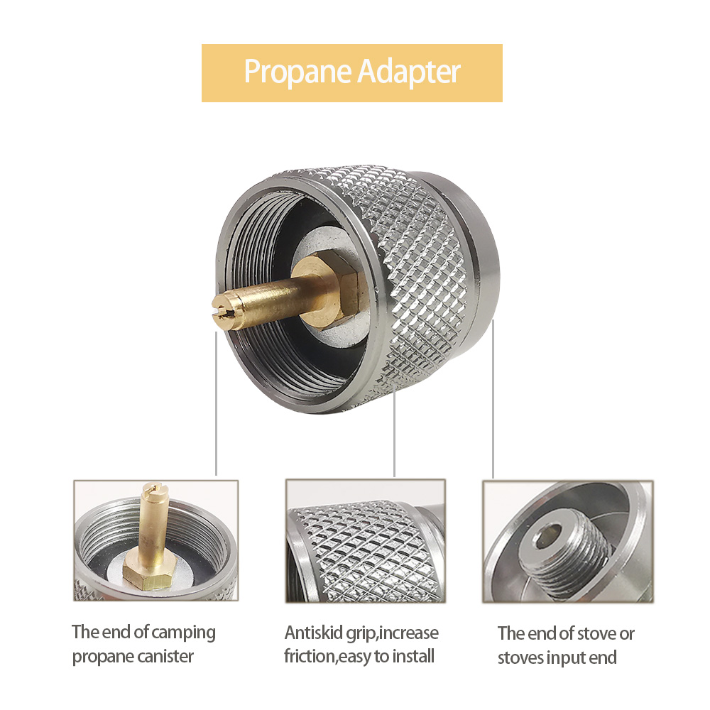 1Pc Camping Stove Adapter Conv - Camping Cooking Equipment Gas のレビューと価格