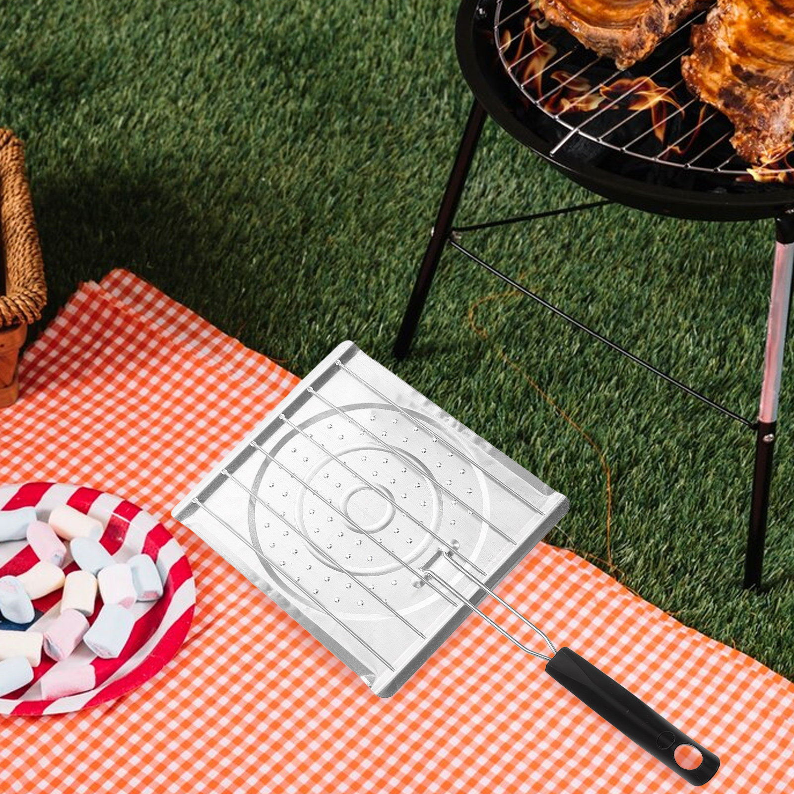 Noncoated Perforated Toaster G - Camping Cooking Basket のレビューと価格