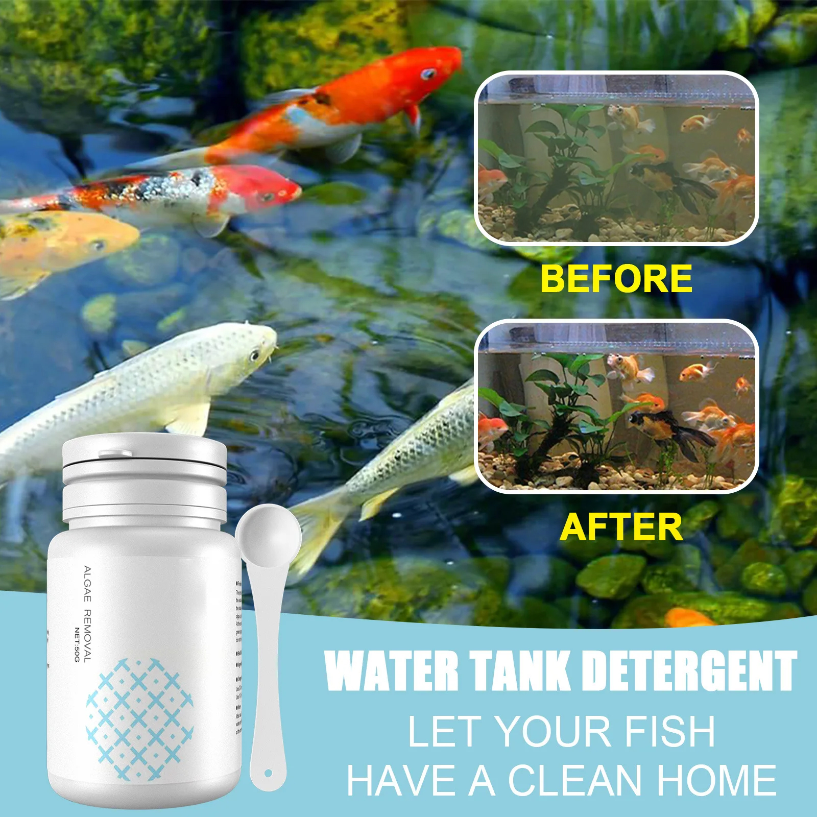 Algae Control Tablets for Aqua - Water Purification Tablet のレビューと価格