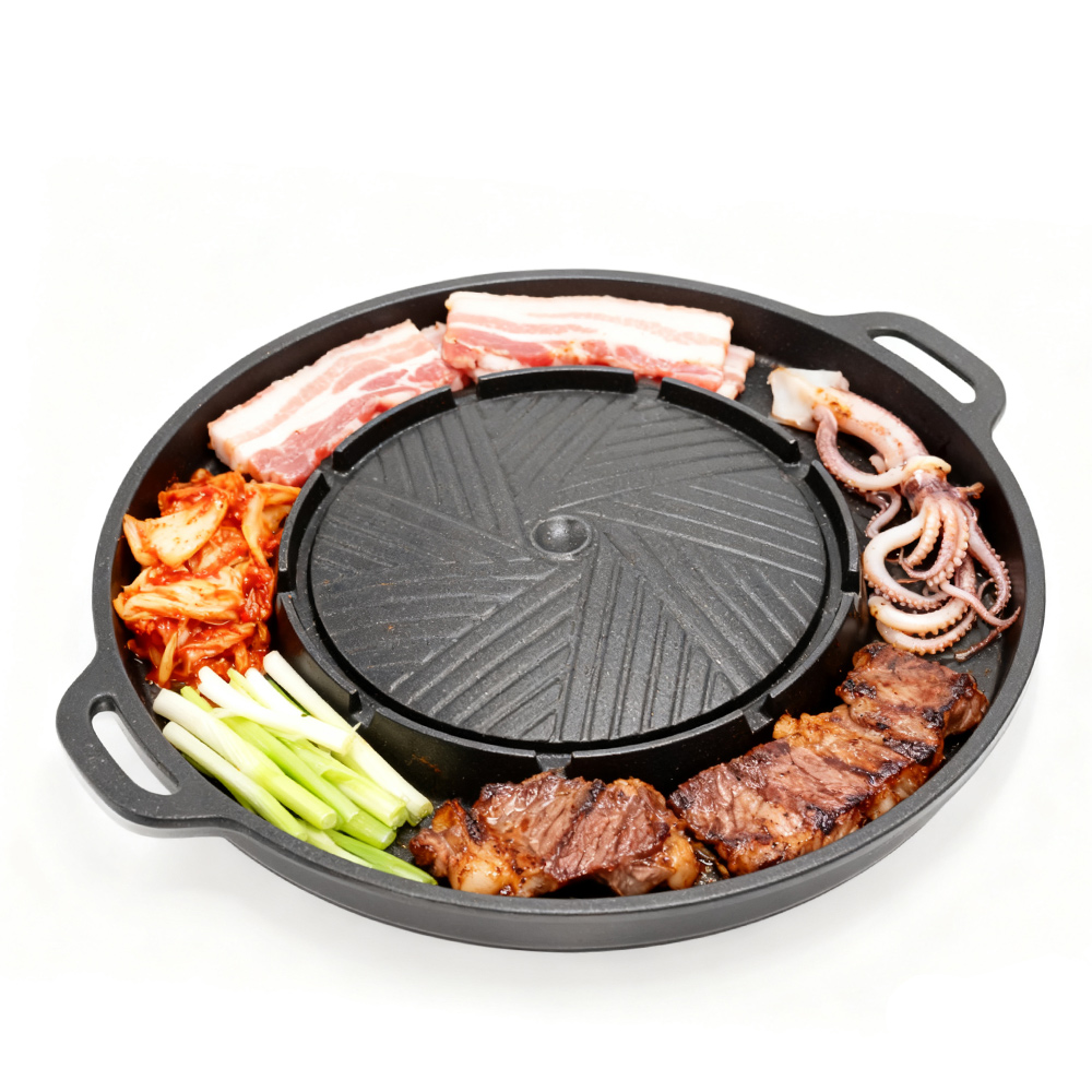 KOSUN Korean BBQ Grill Pan 2 i - Camping Cooking Equipment のレビューと価格
