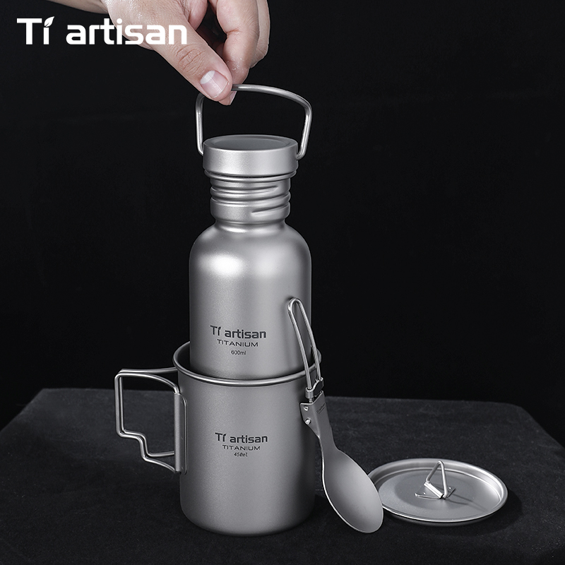 Tiartisan Titanium Cookware 3- - Camping Cooking Organizer のレビューと価格