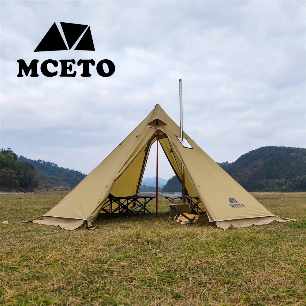 Pyramid Tent Set Outdoor Winte - Campfire Cooking In Another World のレビューと価格
