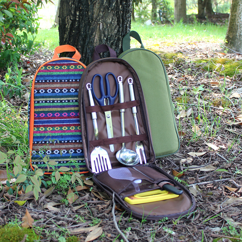 7pcs Camping Kitchen Utensil S - Camping Cooking Organizer のレビューと価格