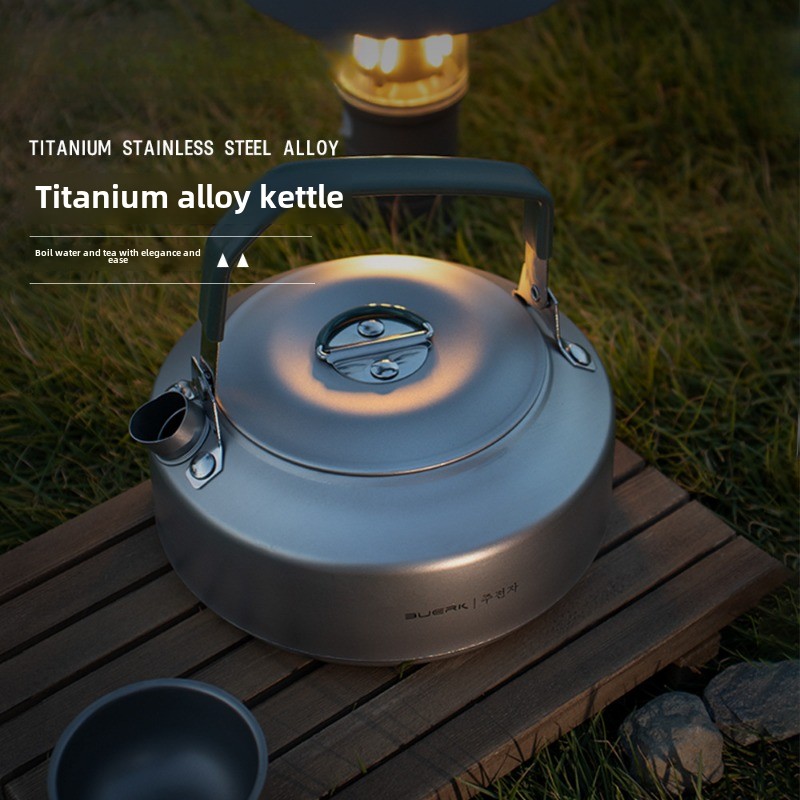 Outdoor Camping Travel Kettle  - Camping Cooking And Drinking のレビューと価格