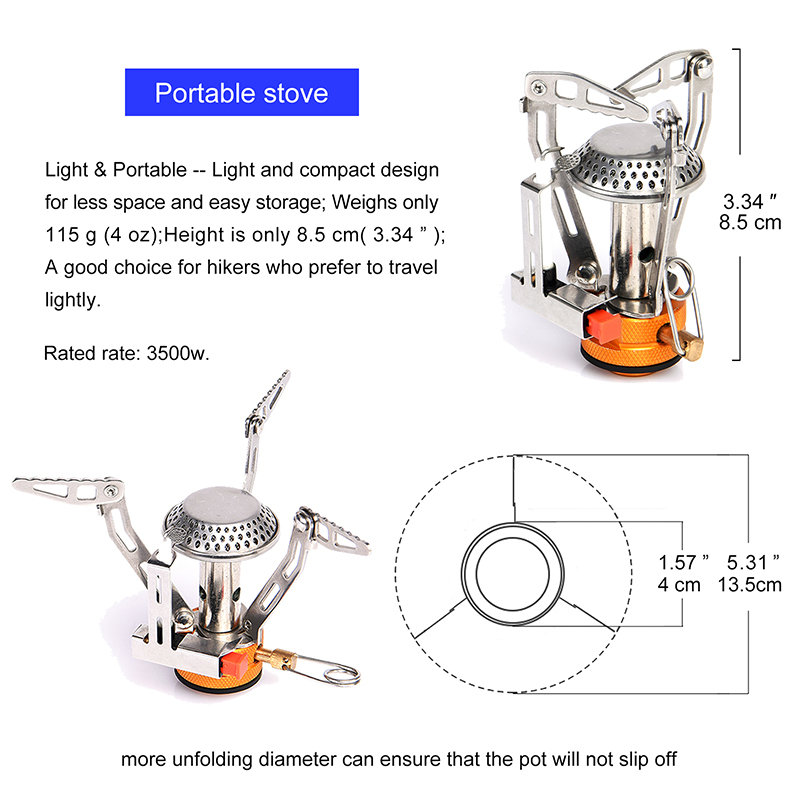 Widesea Portable Camping Cookw - Camping Cooking Set 2 Person のレビューと価格