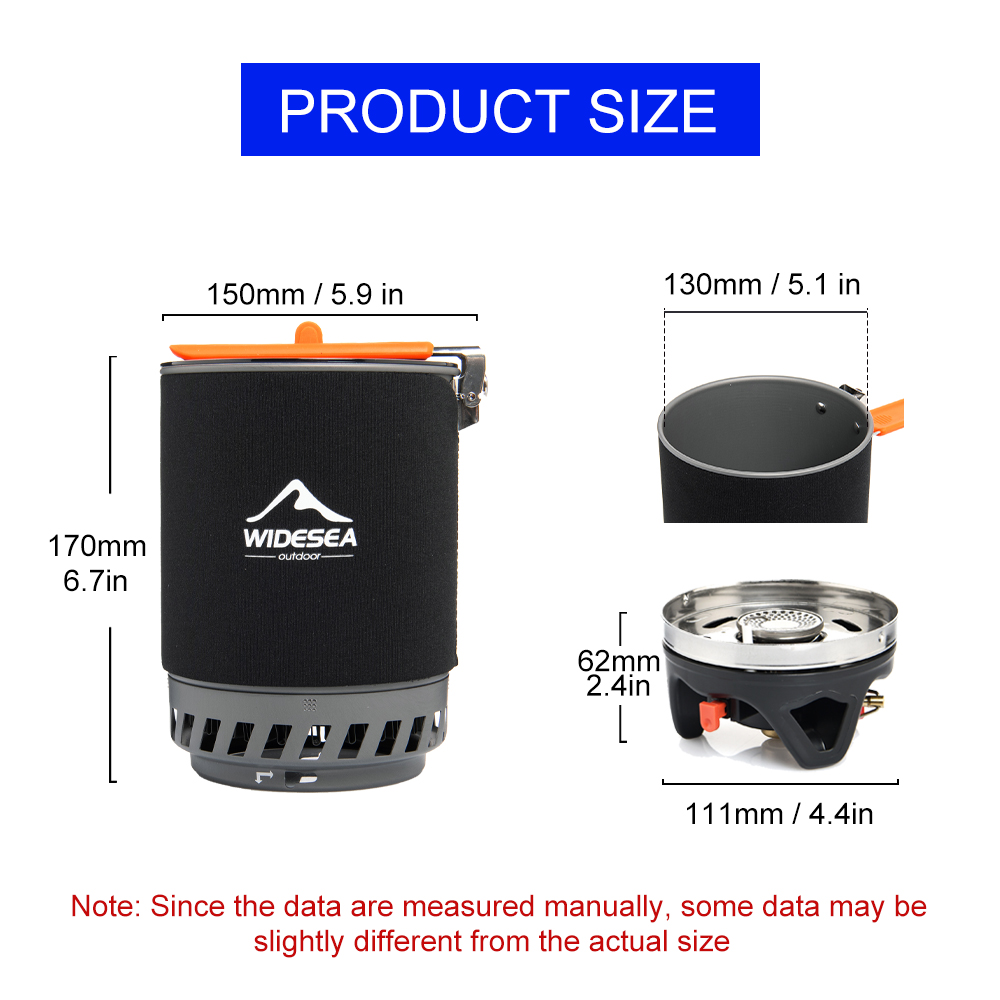 Widesea Camping Cooking System - Camping Cooking Equipment Gas のレビューと価格