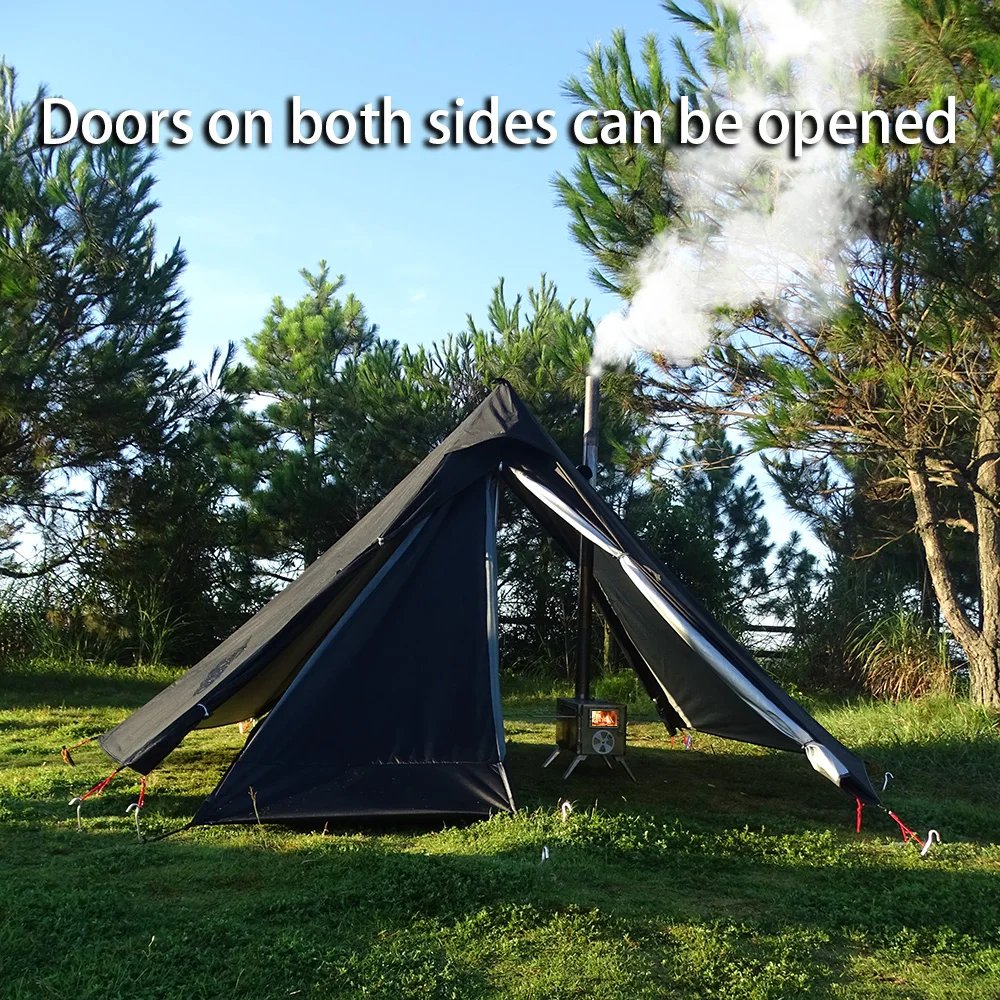 Camping Hot Tent with Chimney  - Campfire Cooking In Another World のレビューと価格