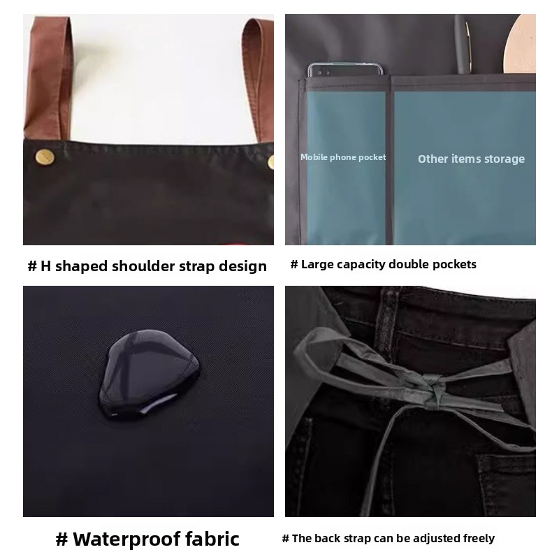 Kitchen Waterproof And Oil-res - Camping Cooking Apron のレビューと価格