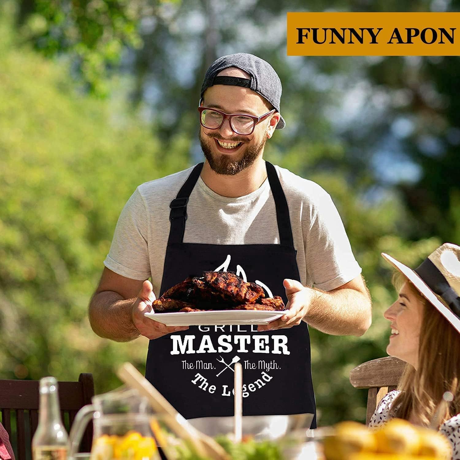 Grill Set with Apron for Men,  - Camping Cooking Set のレビューと価格