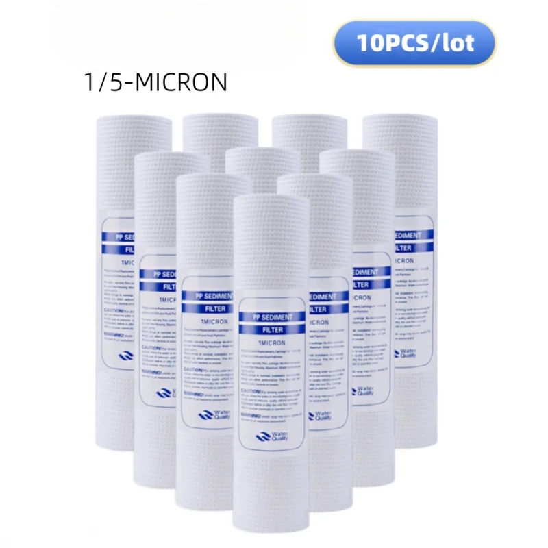 10pcs 10 INCH 1&5 Micron 120g/ - Water Purification Tablet のレビューと価格