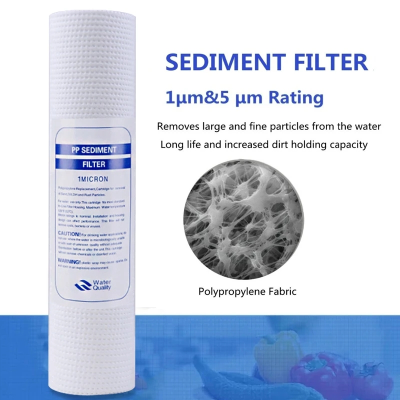 10pcs 10 INCH 1&5 Micron 120g/ - Water Purification Tablet のレビューと価格
