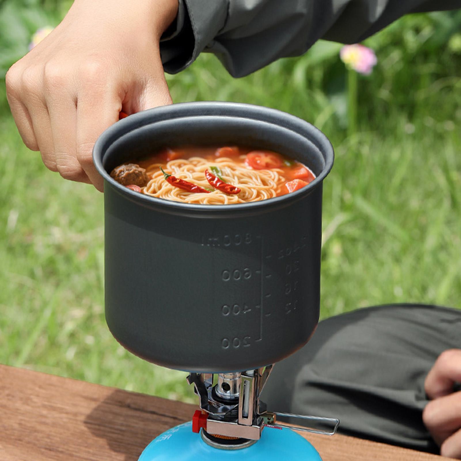 Portable Camping Cookware Set  - Camping Cooking Gas Stove のレビューと価格