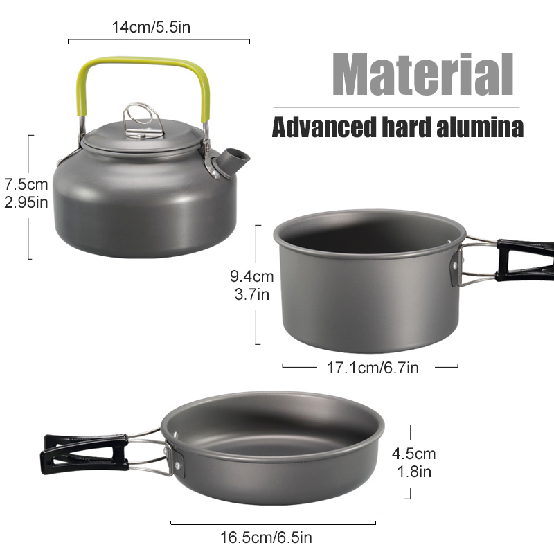 WESTTUNE Camping Cookware Kit  - Camping Outdoor Cooking Table のレビューと価格