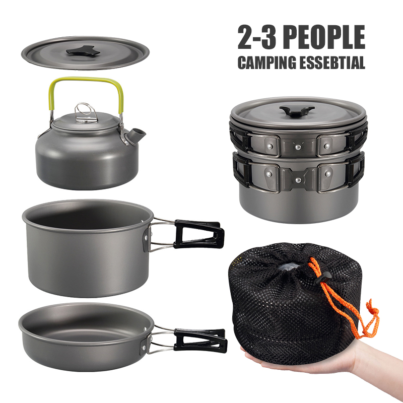 WESTTUNE Camping Cookware Kit  - Camping Outdoor Cooking Table のレビューと価格